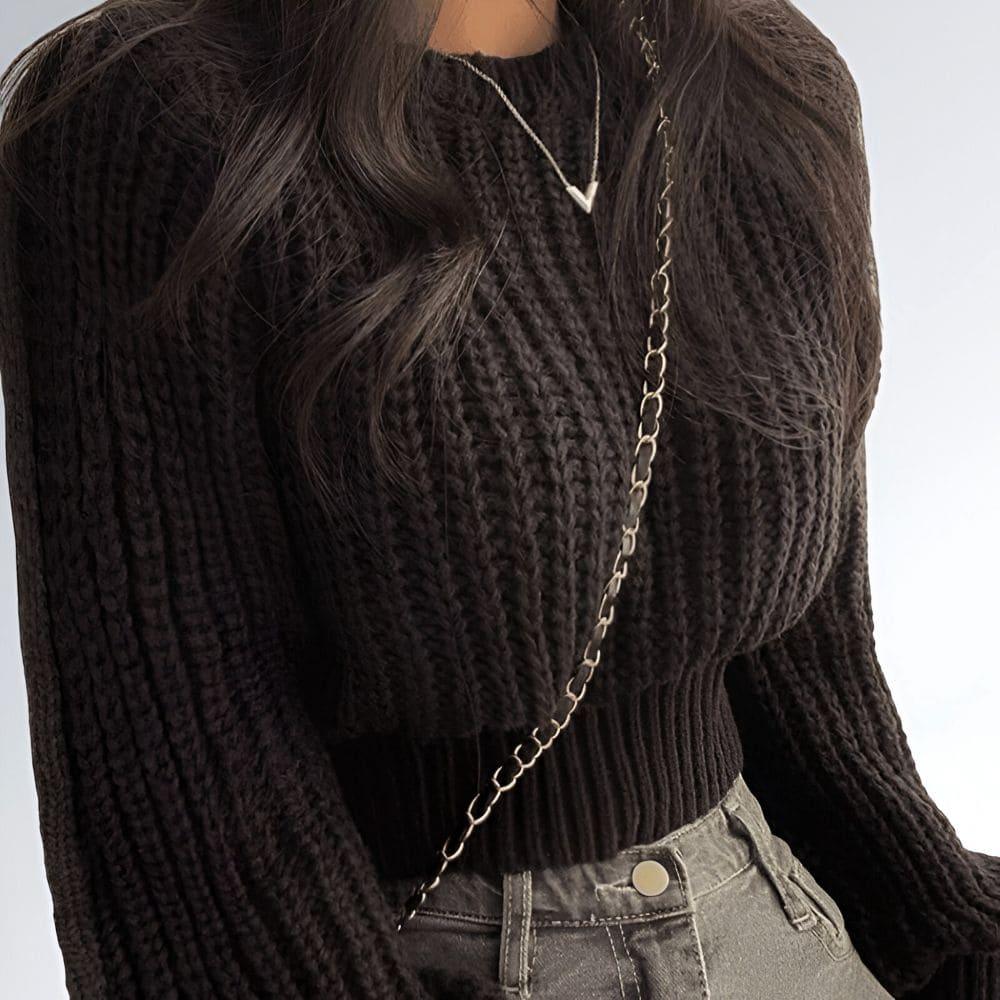 Blusa Lã Manga Longa - JZ NEW MODA