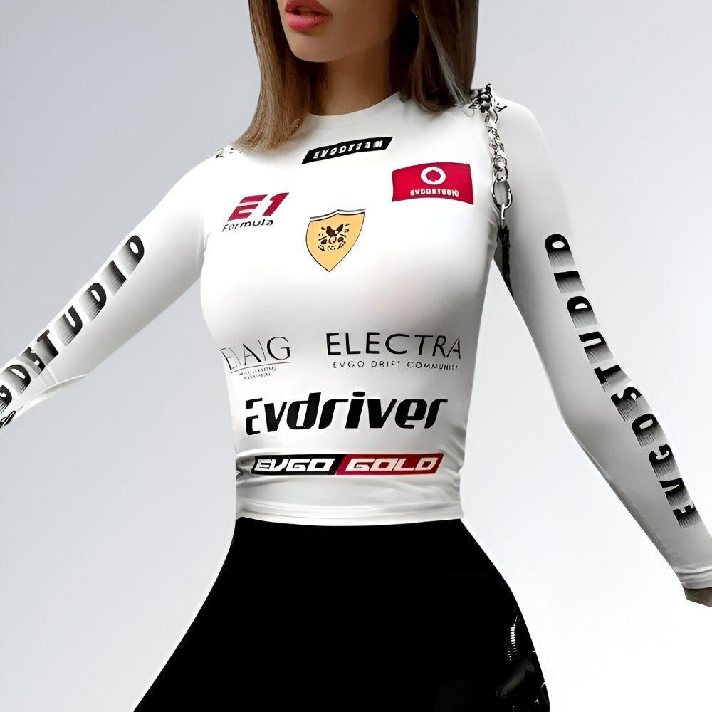 Blusa Manga Longa Asfalto - JZ NEW MODA