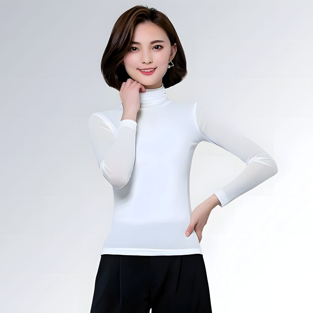 Blusa Manga Longa FEMME - JZ NEW MODA
