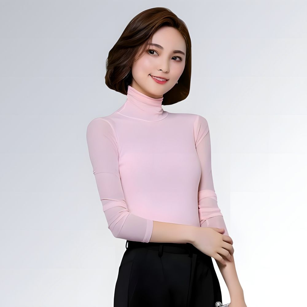 Blusa Manga Longa FEMME - JZ NEW MODA
