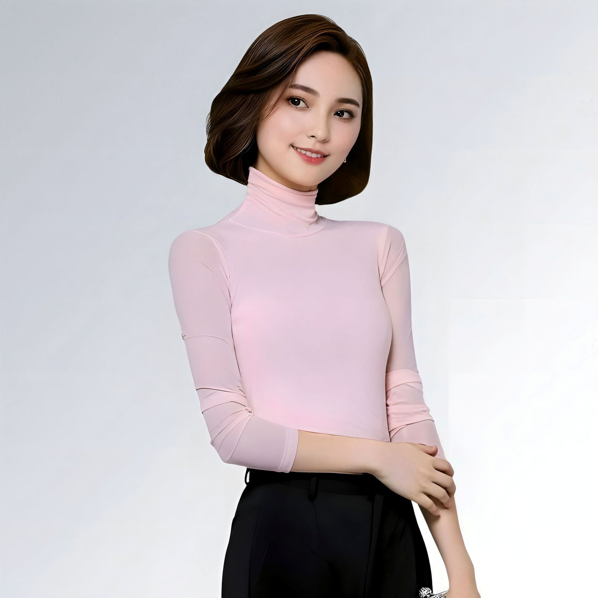 Blusa_Manga_Longa_Renda_ROSA_FEMININA_JZ_NEW_MODA