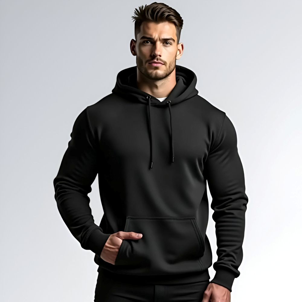 Blusa Moletom Flanelada Bolso Frontal - JZ NEW MODA