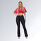 Calça Flare Nervura Premium Feminina Jz New Moda