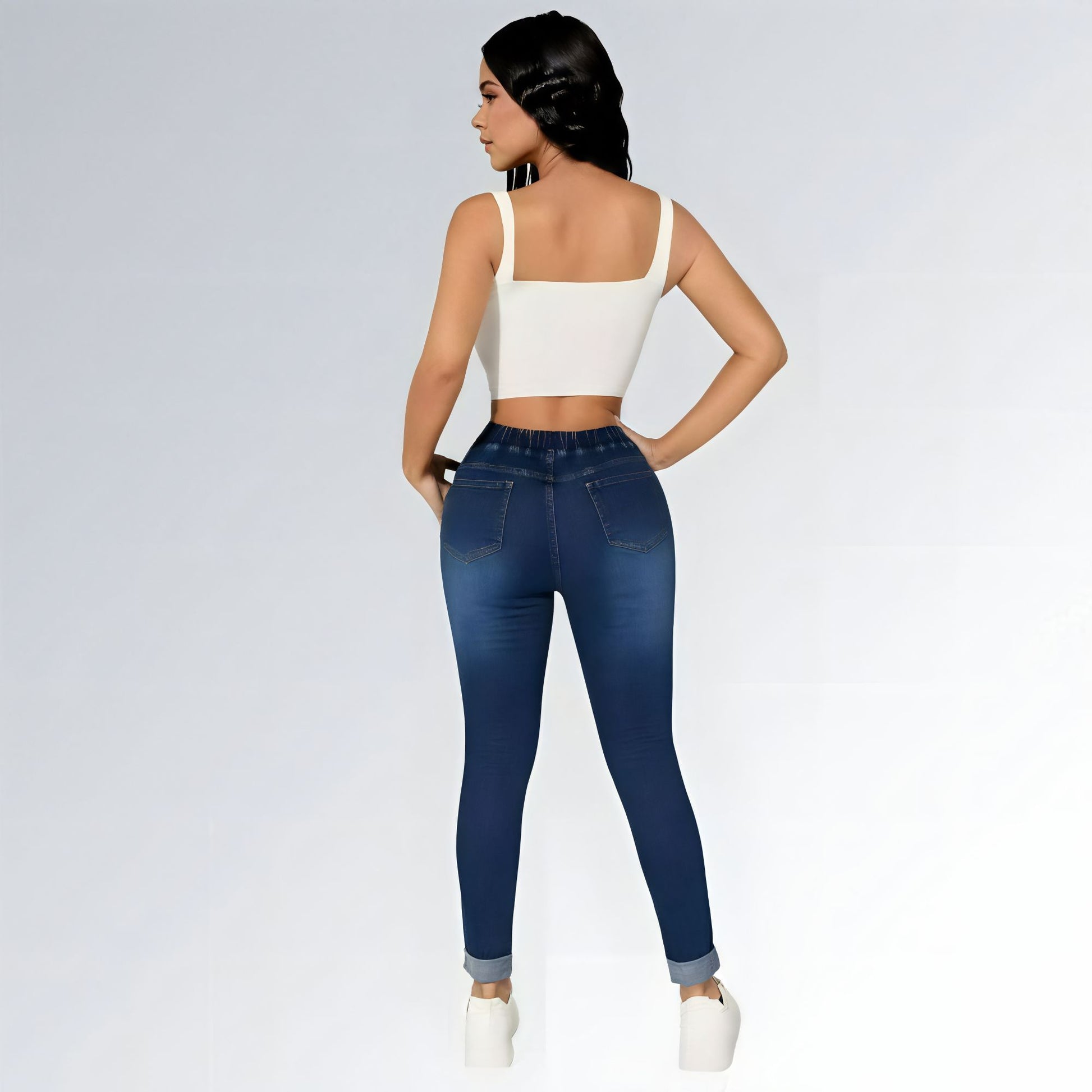 Calça Jeans Vintage Denim - JZ NEW MODA