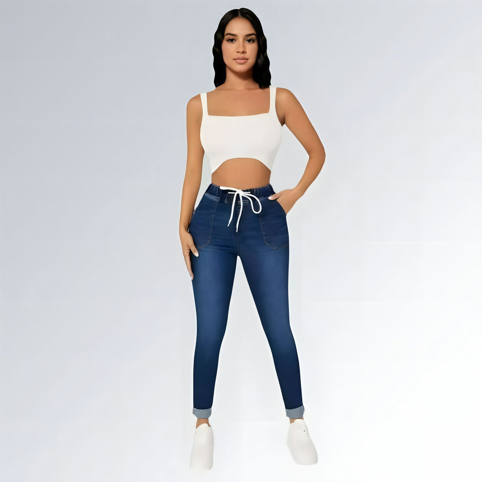 Calça Jeans Vintage Denim - JZ NEW MODA