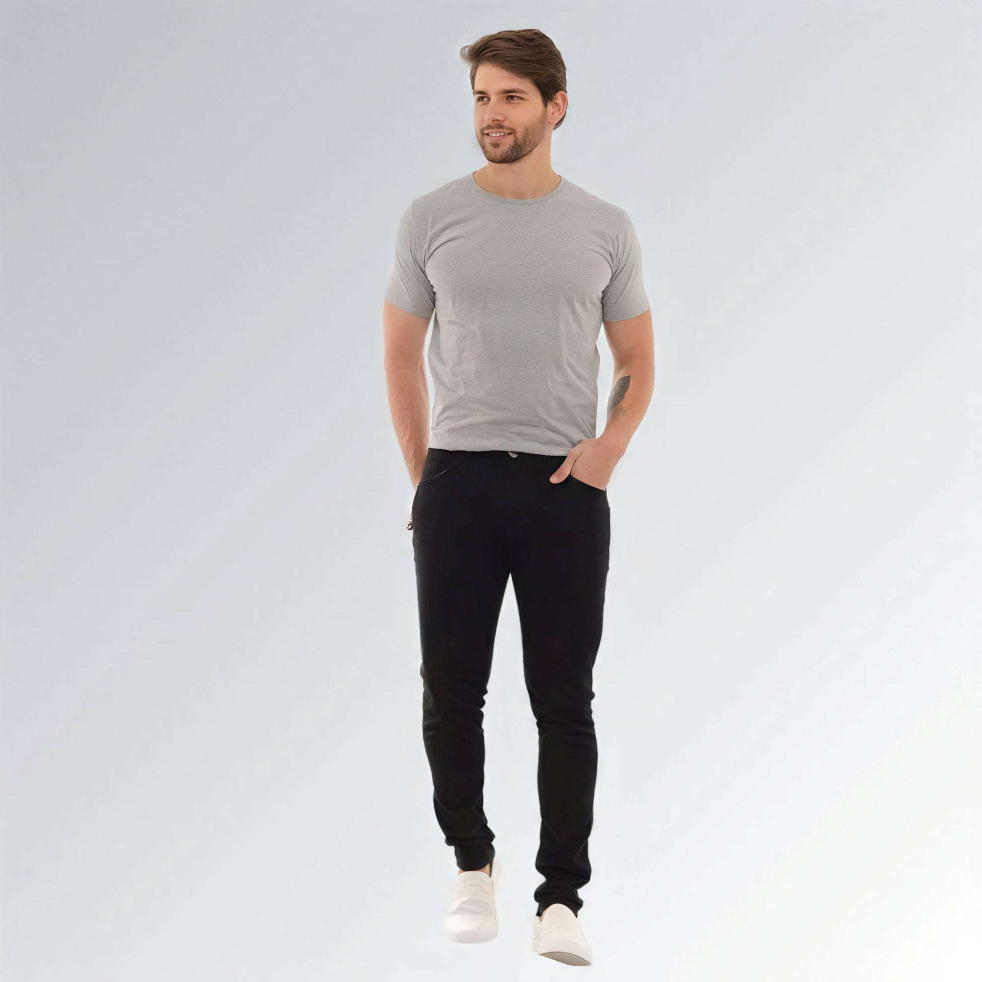 Calca_Masculina_Skinny_Sarja_Preta_Modelo_Comfort_Premium_Jz_new_moda