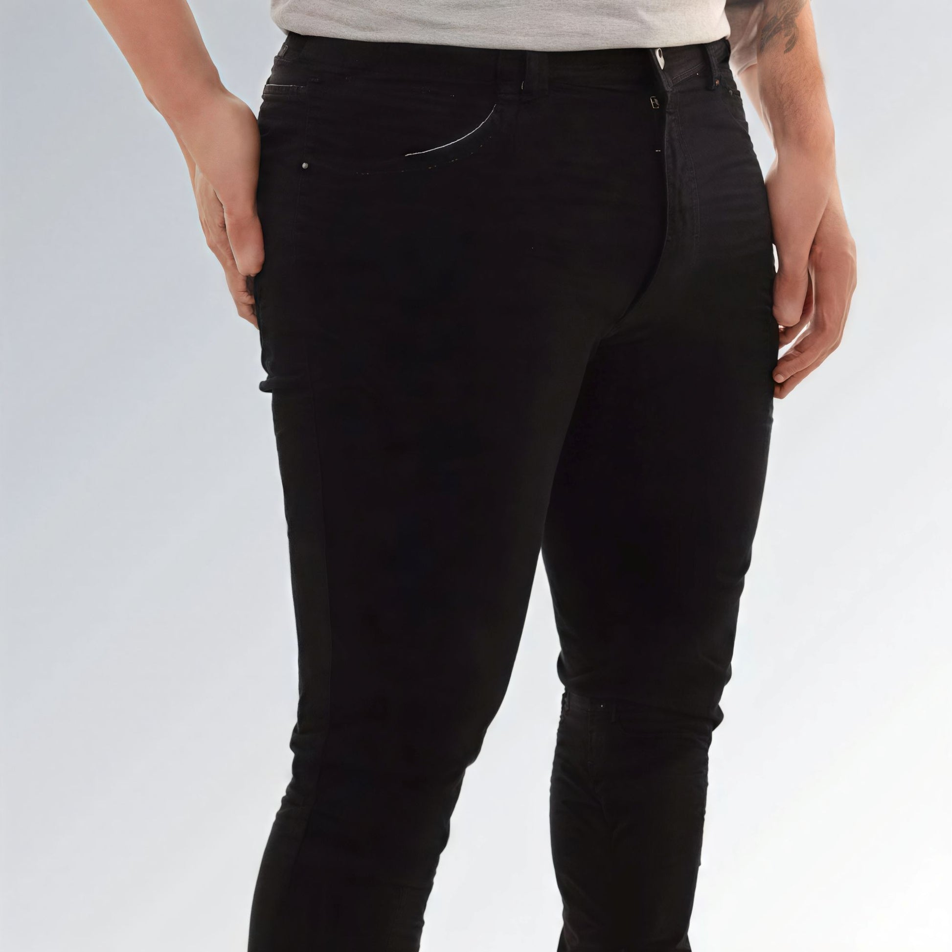 Calca_Masculina_Skinny_Sarja_Preta_Modelo_Comfort_Premium_Jz_new_moda