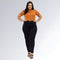 Calça Skinny Plus Size Preta com Alça Lipo Modelo Feminino Jz New Moda