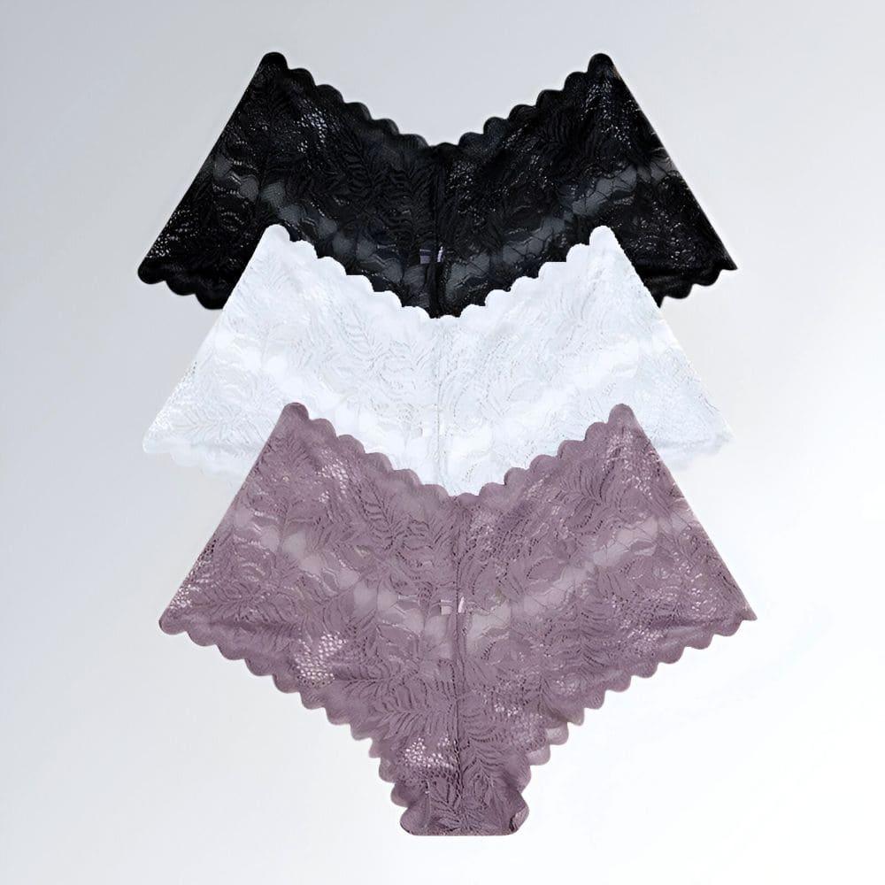 Calcinha Renda 3 Pçs - JZ NEW MODA