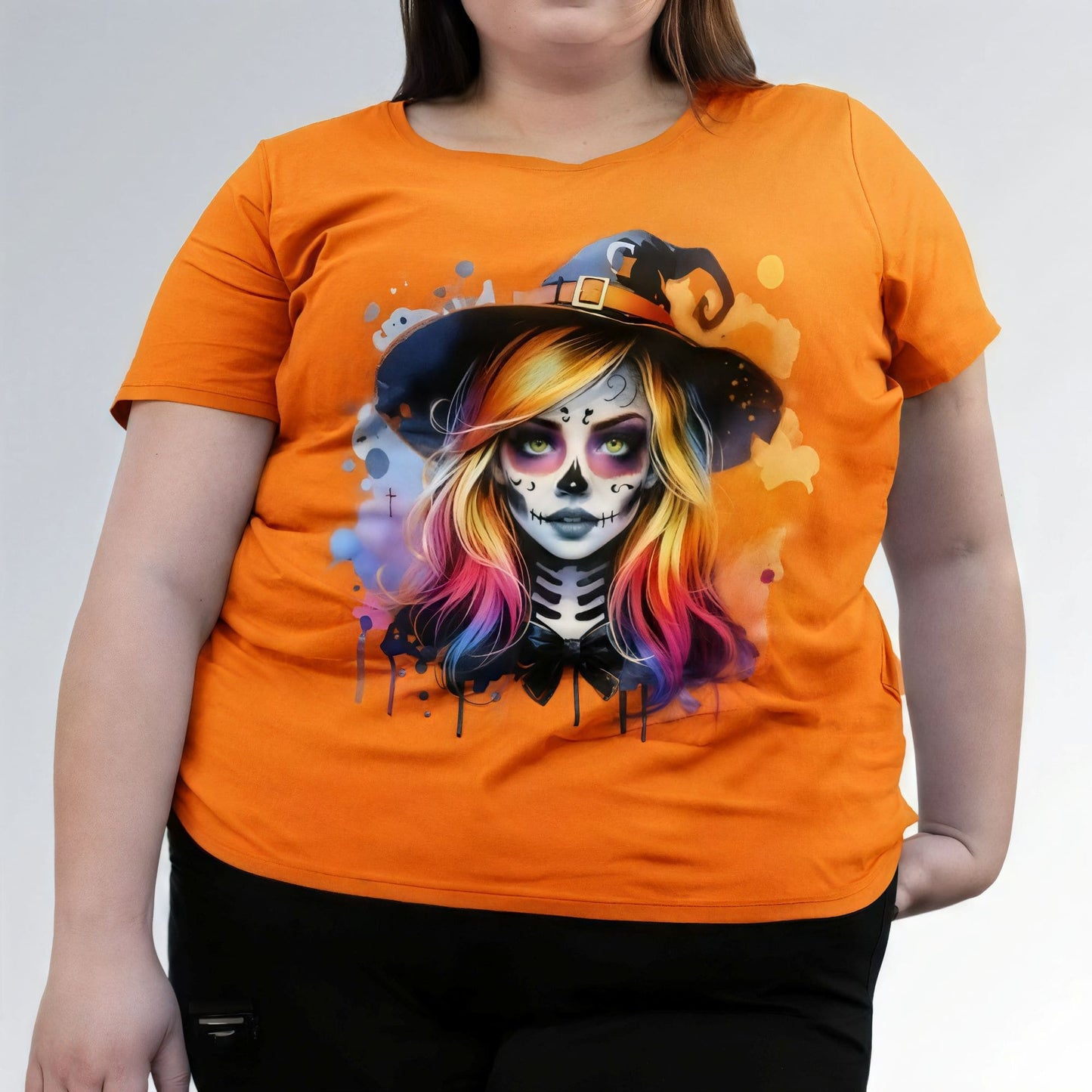 Camiseta Bruxa Halloween GuGi Feminina Jz new moda