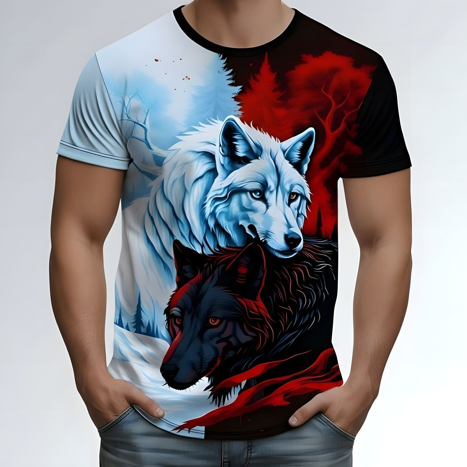 Camiseta Lobo Urbano - JZ NEW MODA