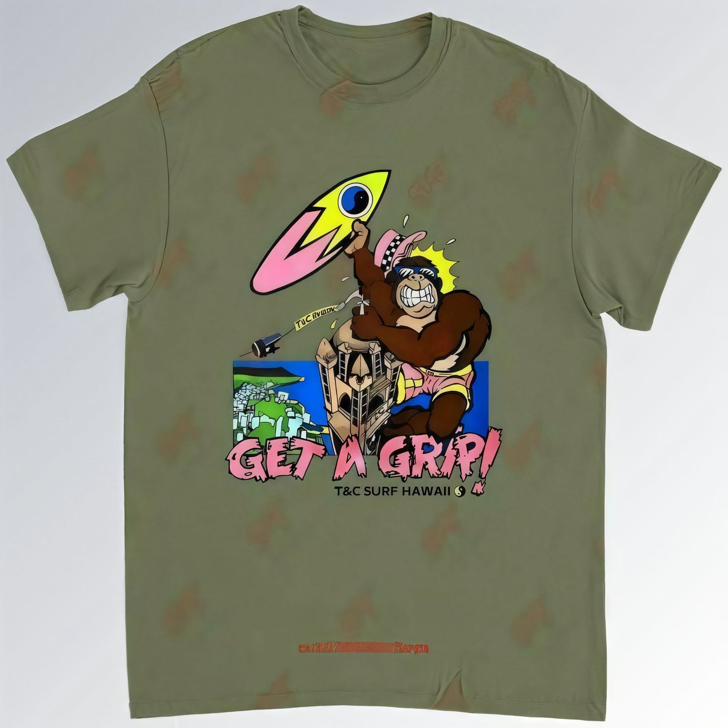 Camiseta Town and Country GET A GRIP Jz new moda masculina