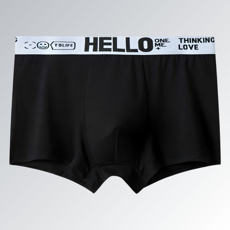 Cueca Boxer Elástica Hello Jz new moda