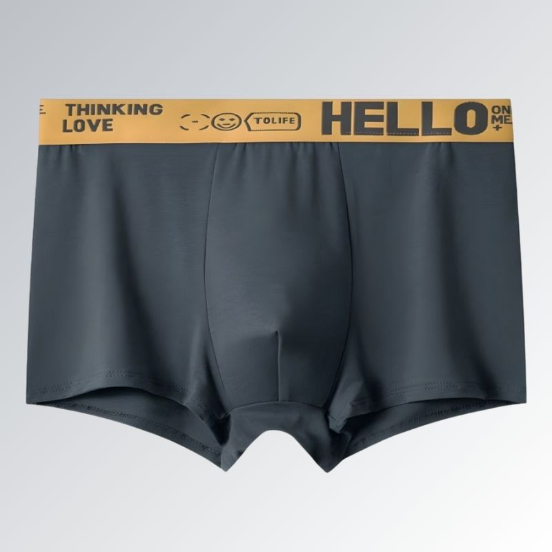 Cueca Boxer Elástica Hello Jz new moda