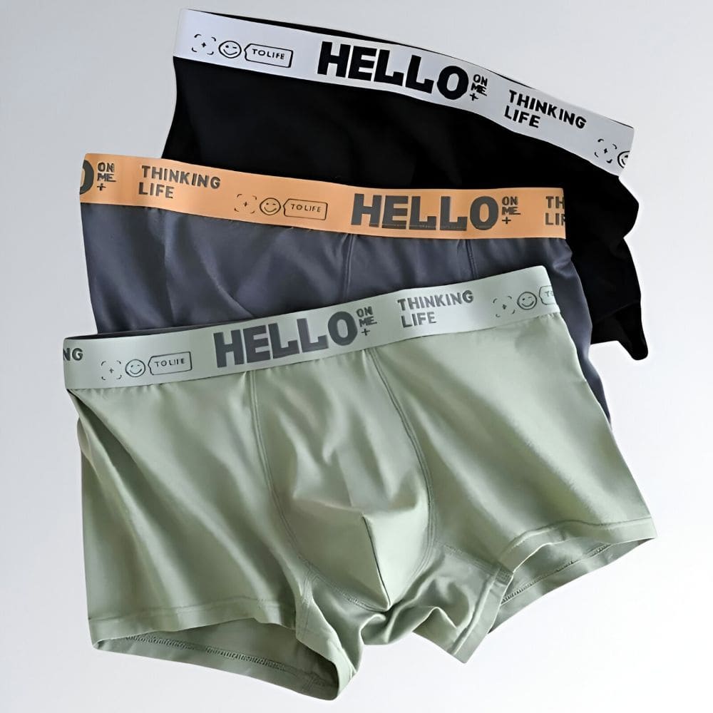 Cueca Boxer Elástica Hello - JZ NEW MODA