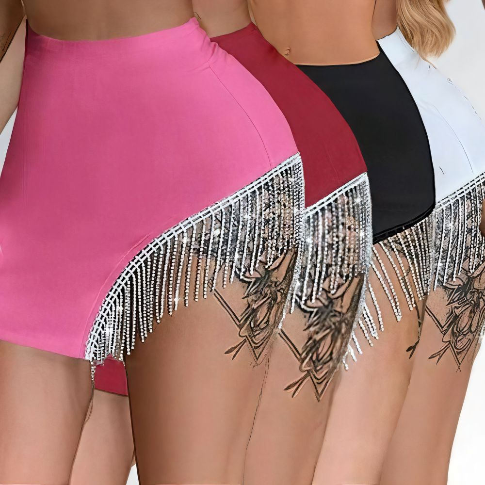 Mini_Saia_Correntes_Luxo_ROSA_ESCURO_FEMININA_JZ_NEW_MODA