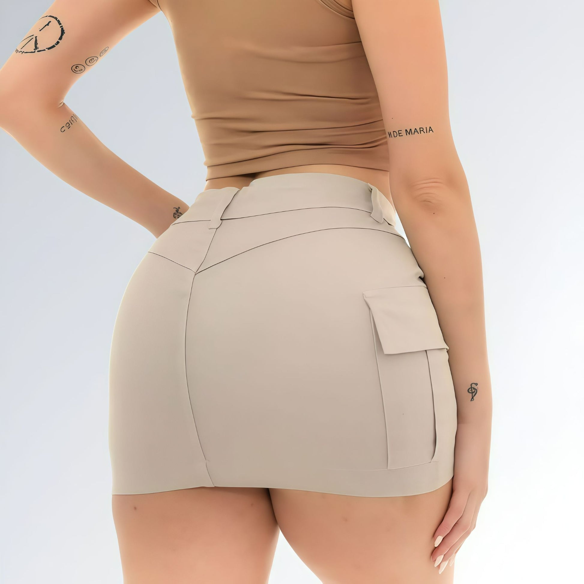 Mini Saia Jeans Cargo - JZ NEW MODA