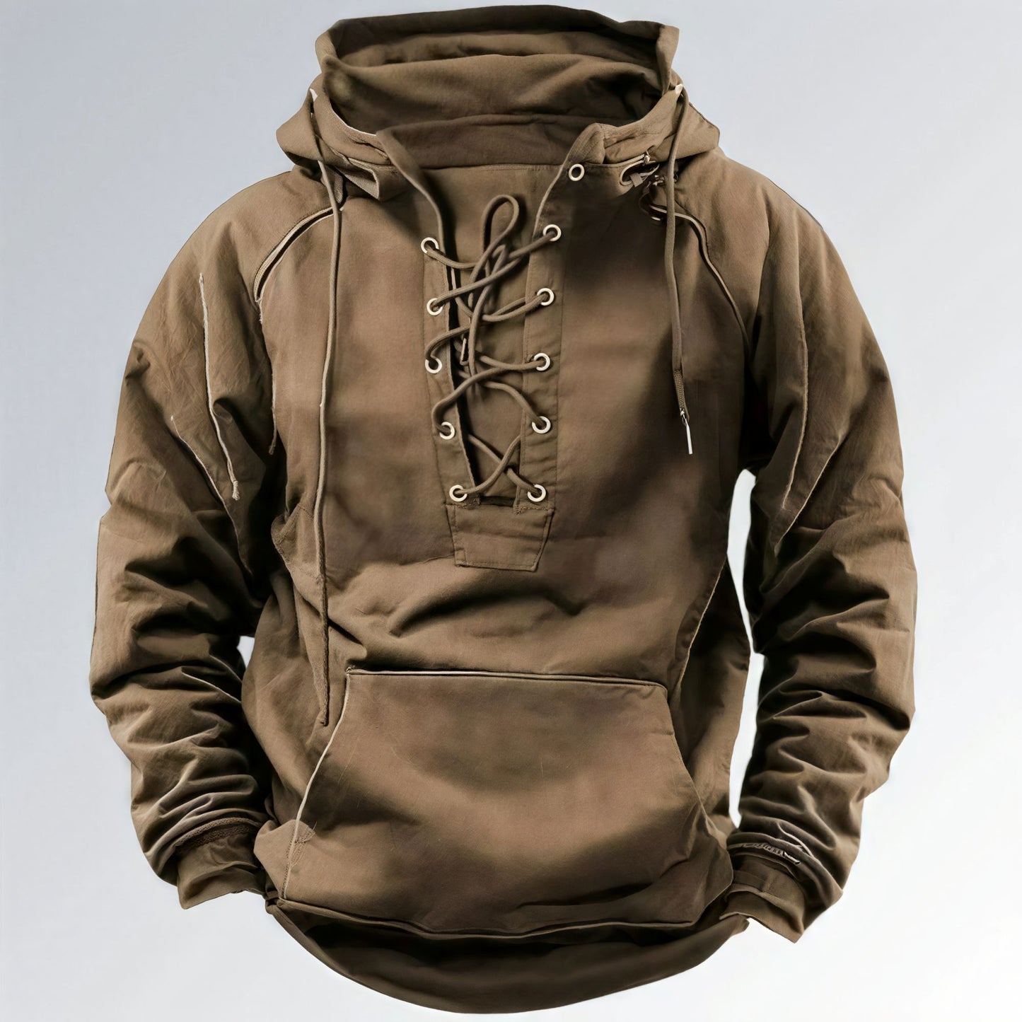 Moletom Casual Masculino Moda Esportiva Multibolsos Jaqueta com Capuz Retrô Jz new moda