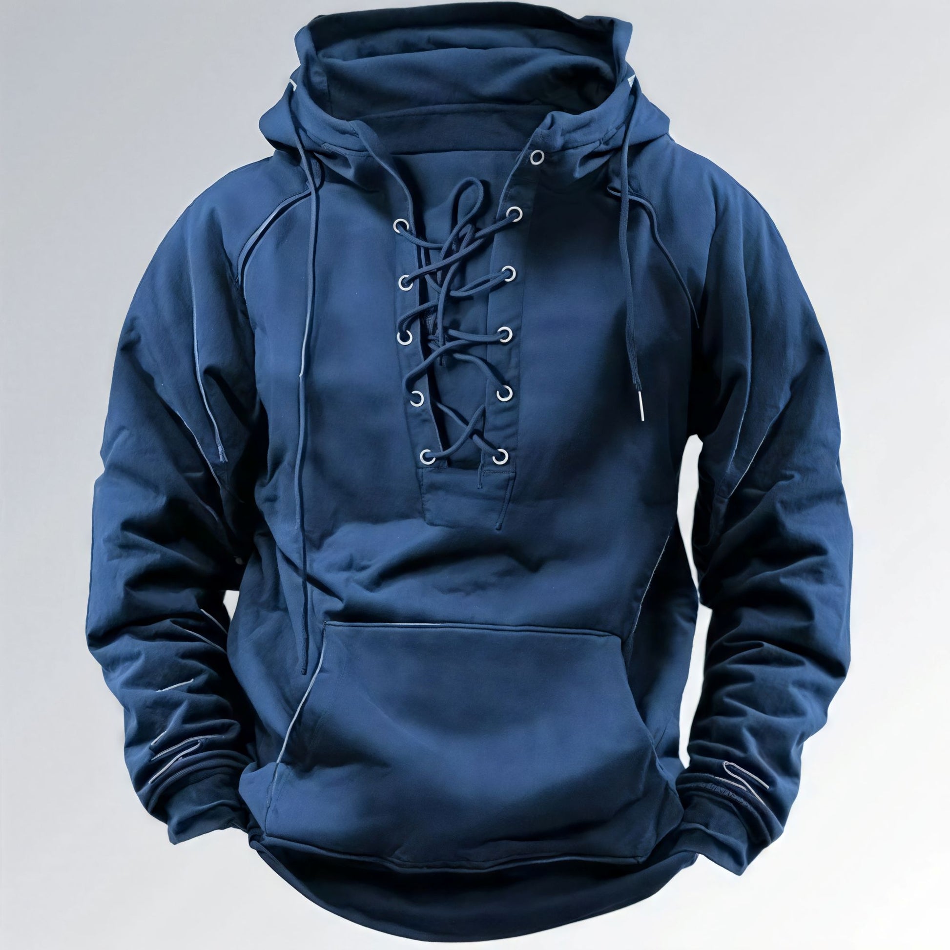 Moletom Casual Masculino Moda Esportiva Multibolsos Jaqueta com Capuz Retrô Jz new moda