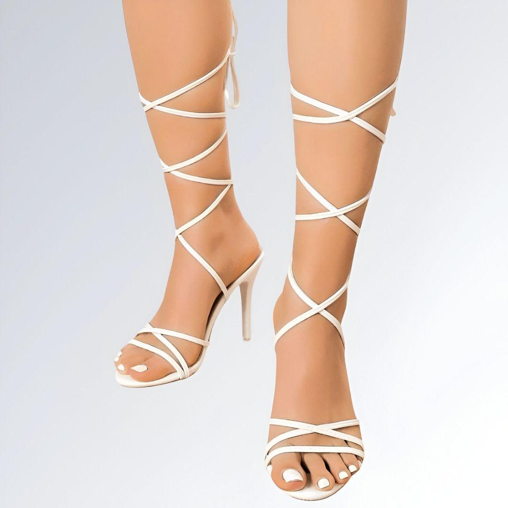 Salto Alto Cross Stiletto - JZ NEW MODA