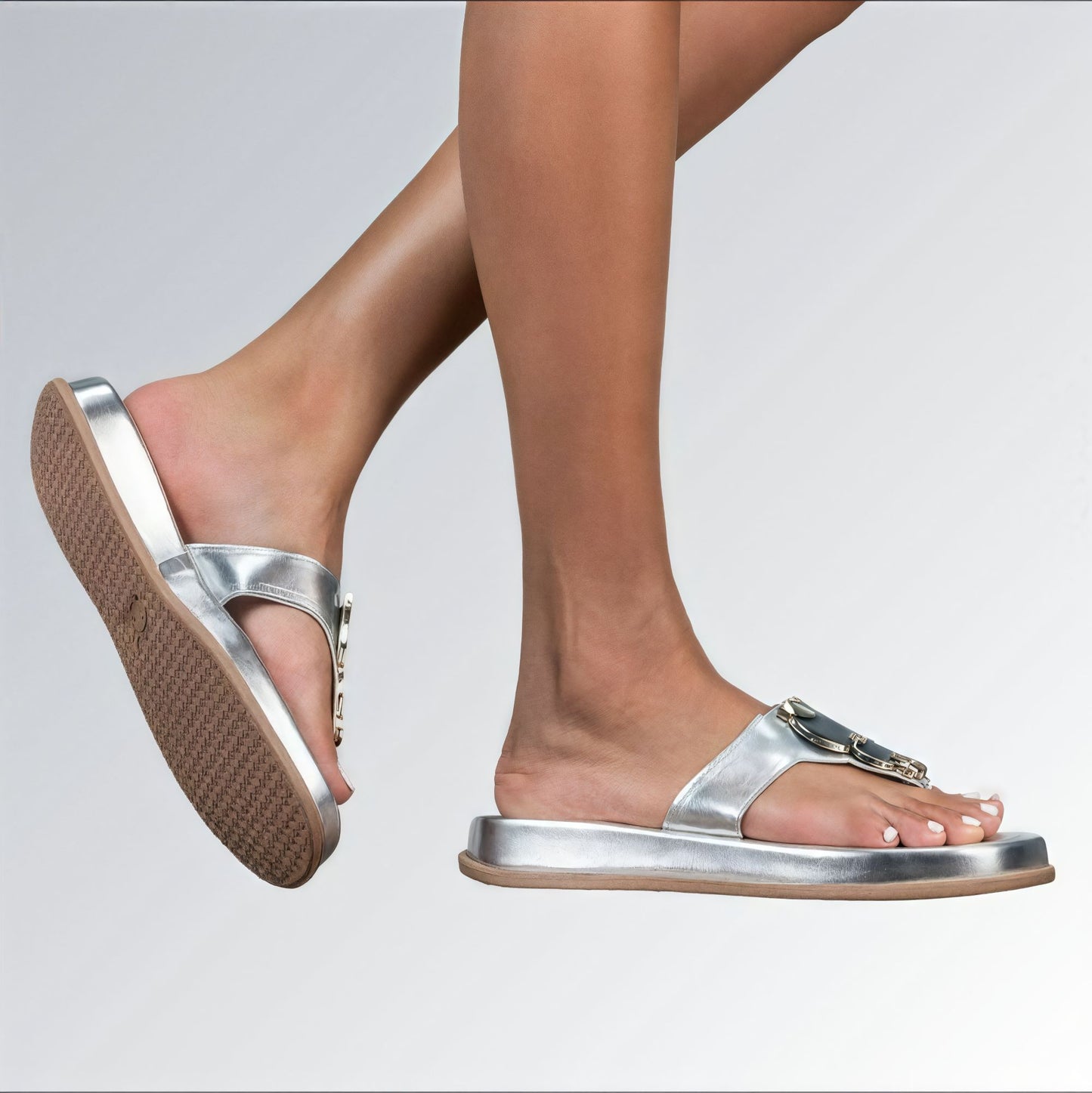 Sandália Flat Mary Feminina GuGi Sola Reta Plataforma Antiderrapante jz new moda