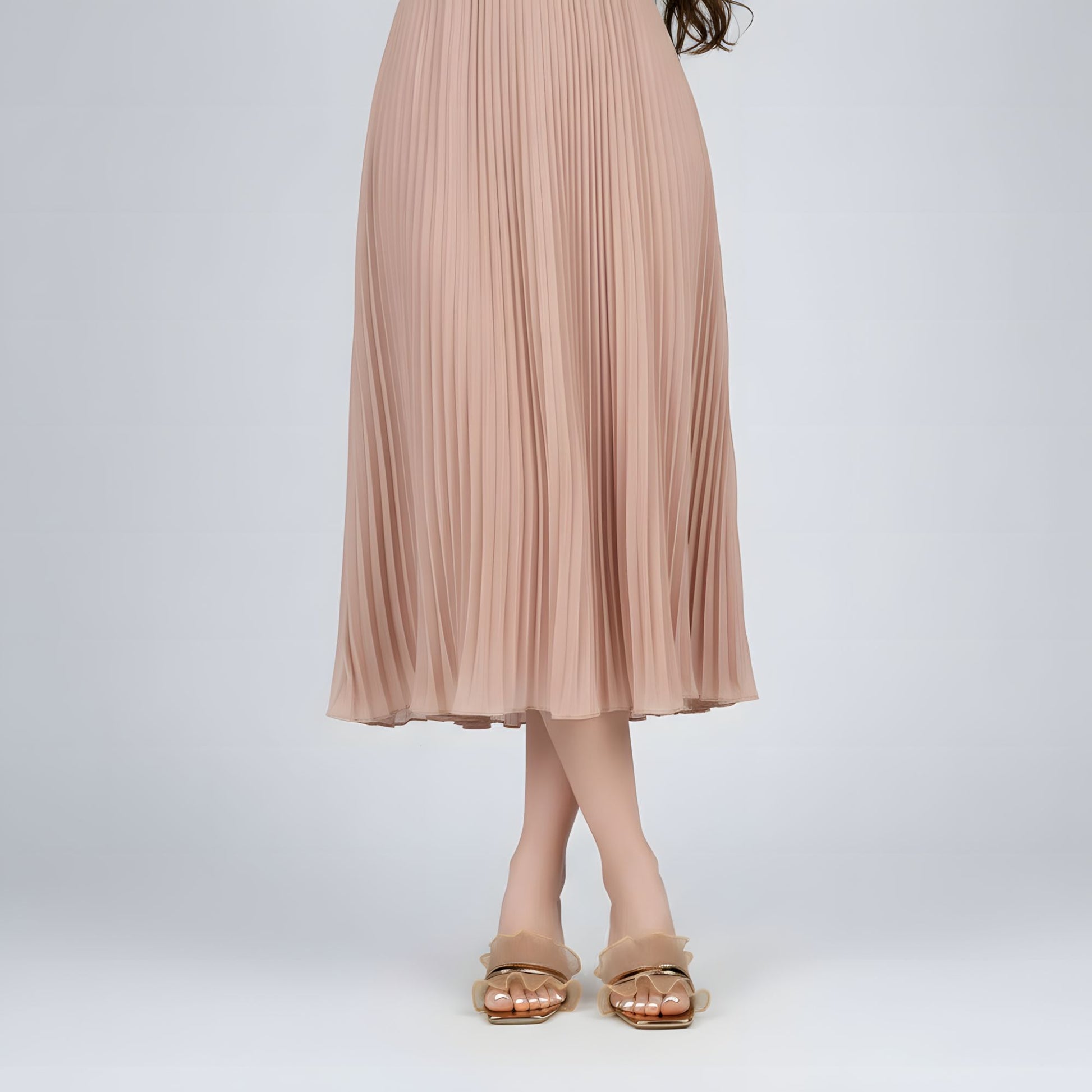 Sandália Moda Plissado - JZ NEW MODA