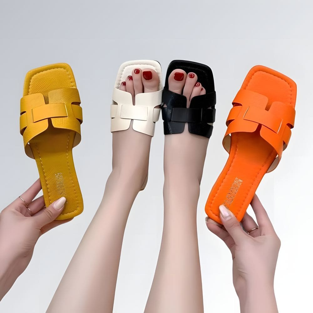 Sandália Rasteirinha New Line - JZ NEW MODA