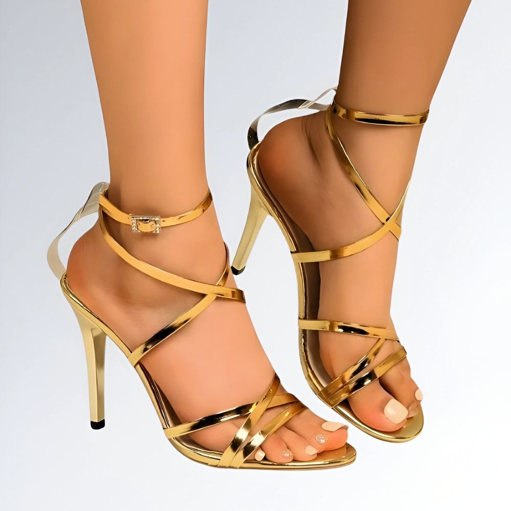 Sandália Romana Fivela em Cruz - JZ NEW MODA