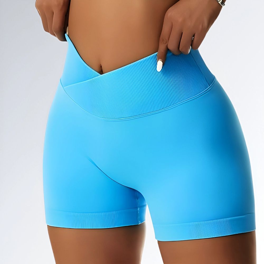 Shorts Cintura Alta Legging Respirável - JZ NEW MODA