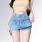 Short Saia Jeans Denim - JZ NEW MODA