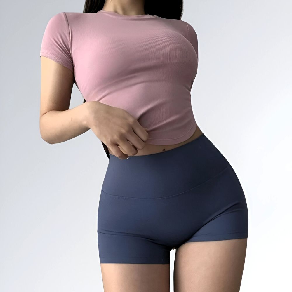 Shorts Cintura Alta Sports - JZ NEW MODA