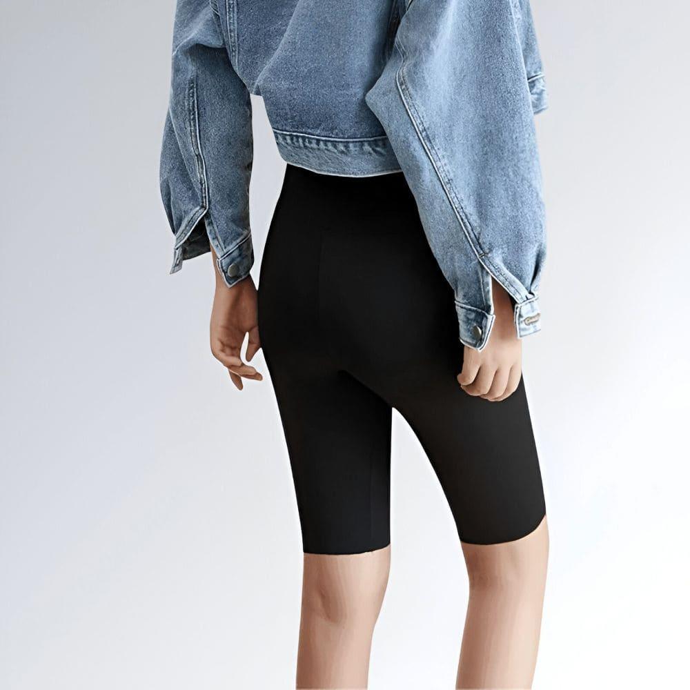 Shorts Elástico Cintura Alta Bivigaos - JZ NEW MODA