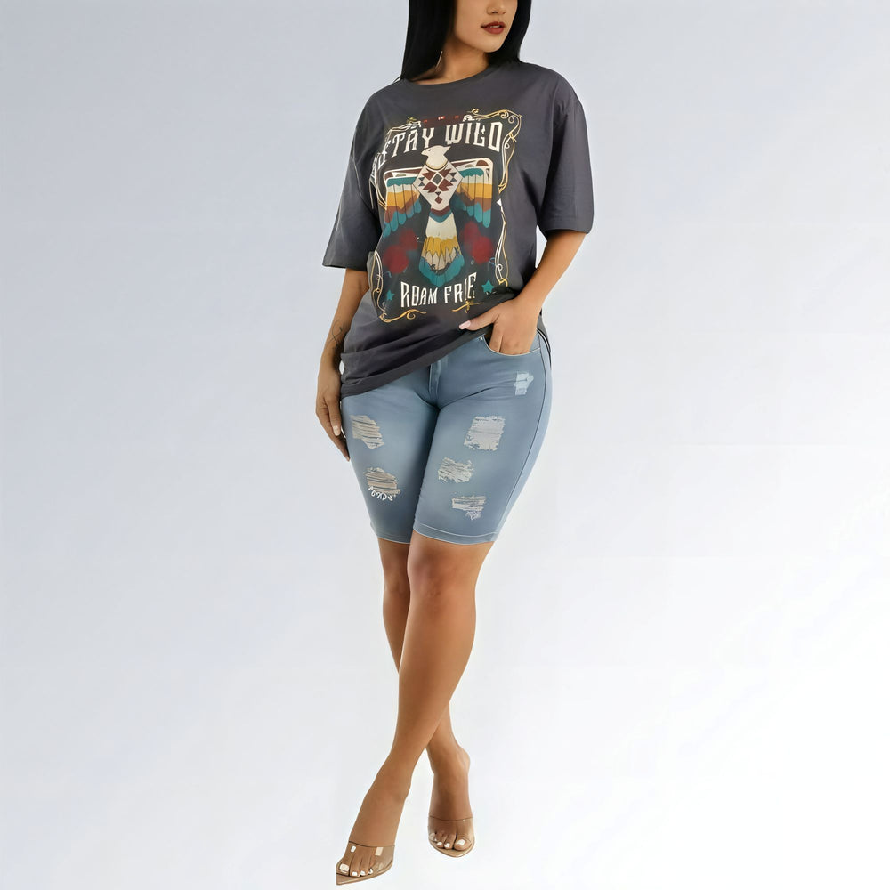 Shorts Jeans Rasgado - JZ NEW MODA