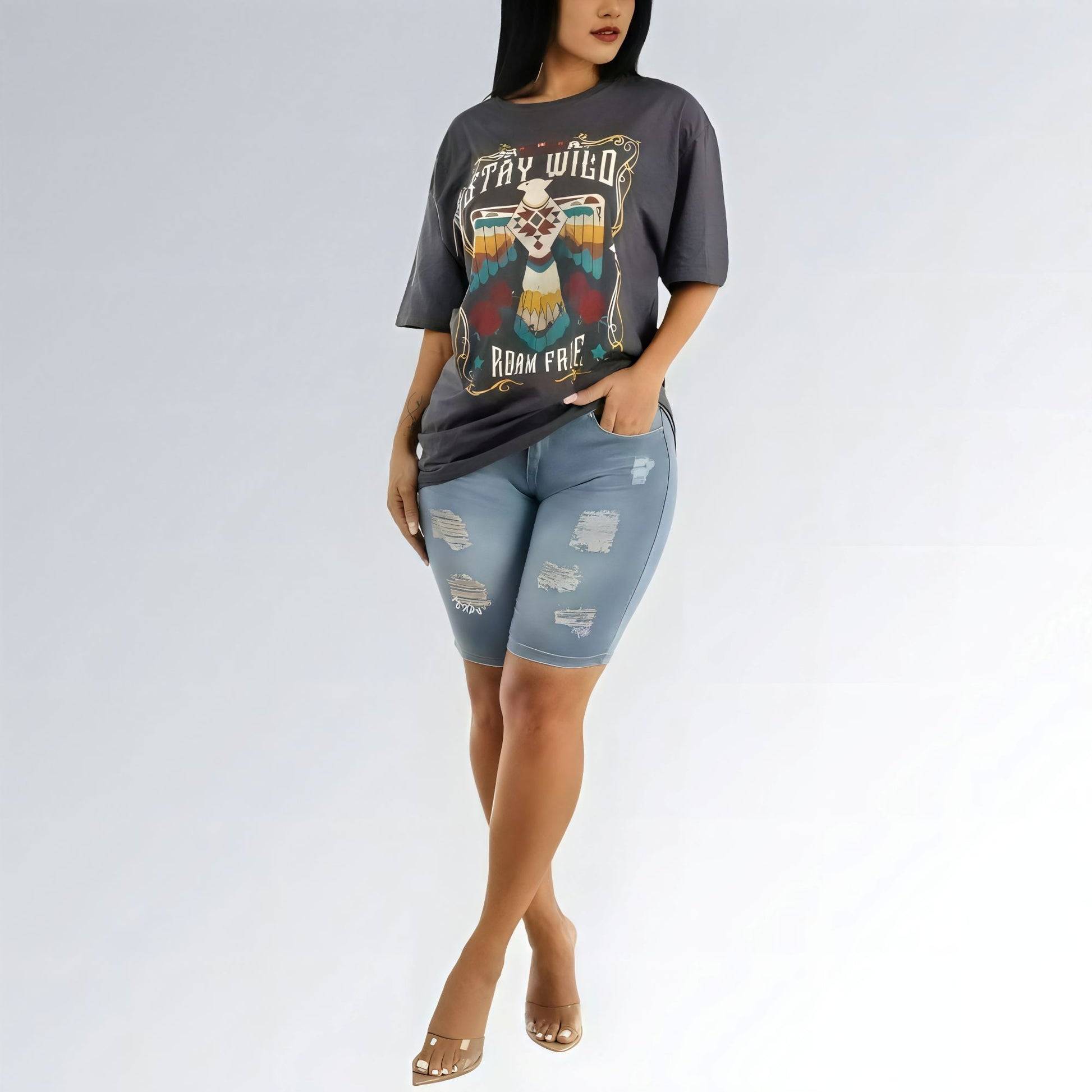 Shorts Jeans Rasgado - JZ NEW MODA