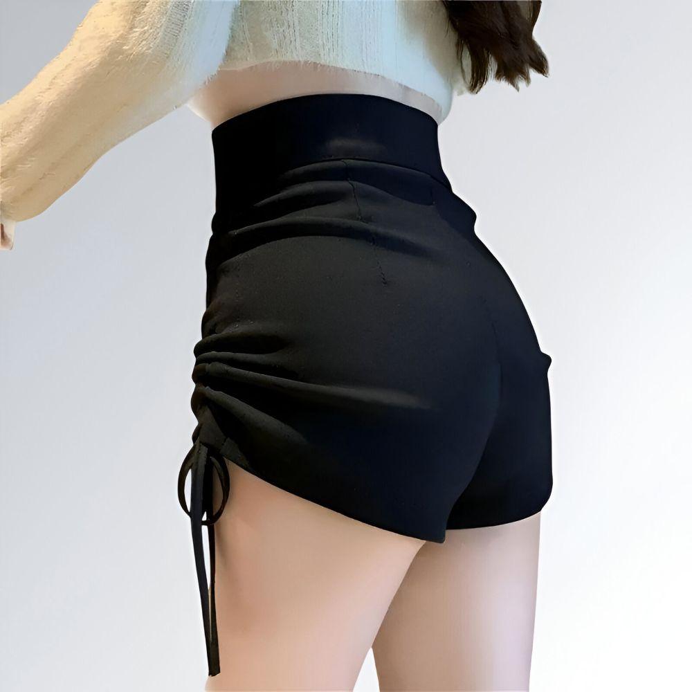 Shorts Cintura Alta Preto - JZ NEW MODA