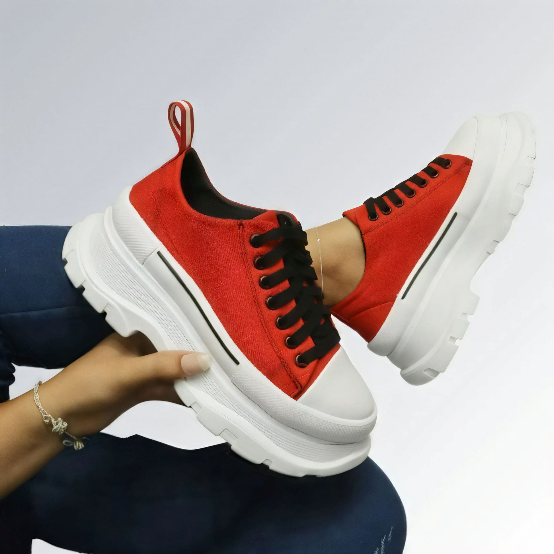 Tênis Feminino Casual GuGi Plataforma Microexpandida Solado Macio Jz new moda