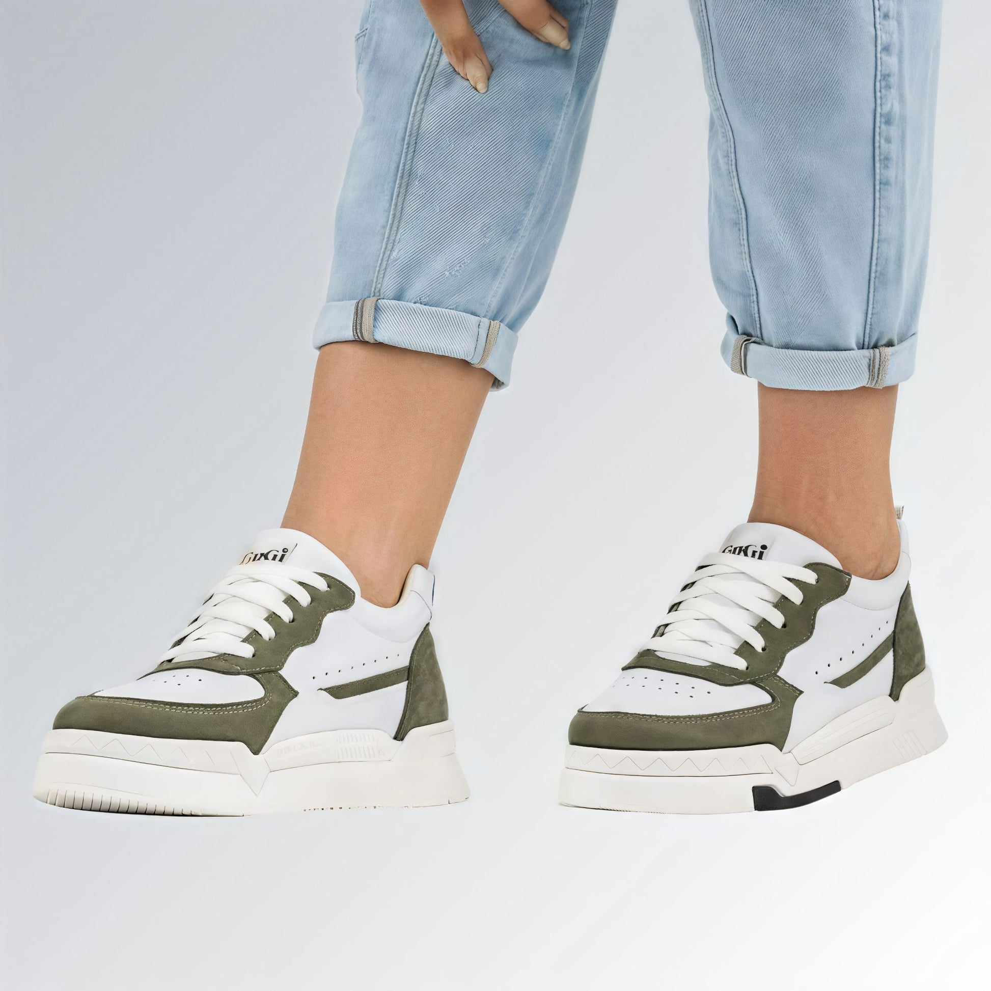 Tênis Sneaker Jade Feminino Casual GuGi Solado Confortável Premium Streetwear Camurça Jz new moda