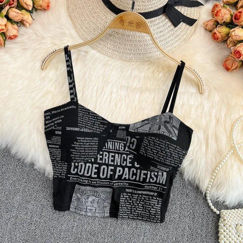 Top Suspensório com Bojo - JZ NEW MODA