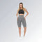 Bermuda Academia Fitness Empina Levanta Bumbum Cinza Claro Jz new moda