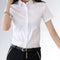 Blusa Decote V Manga Curta - JZ NEW MODA