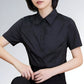 Blusa Decote V Manga Curta - JZ NEW MODA