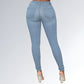 Calça Jeans Cintura Alta - JZ NEW MODA