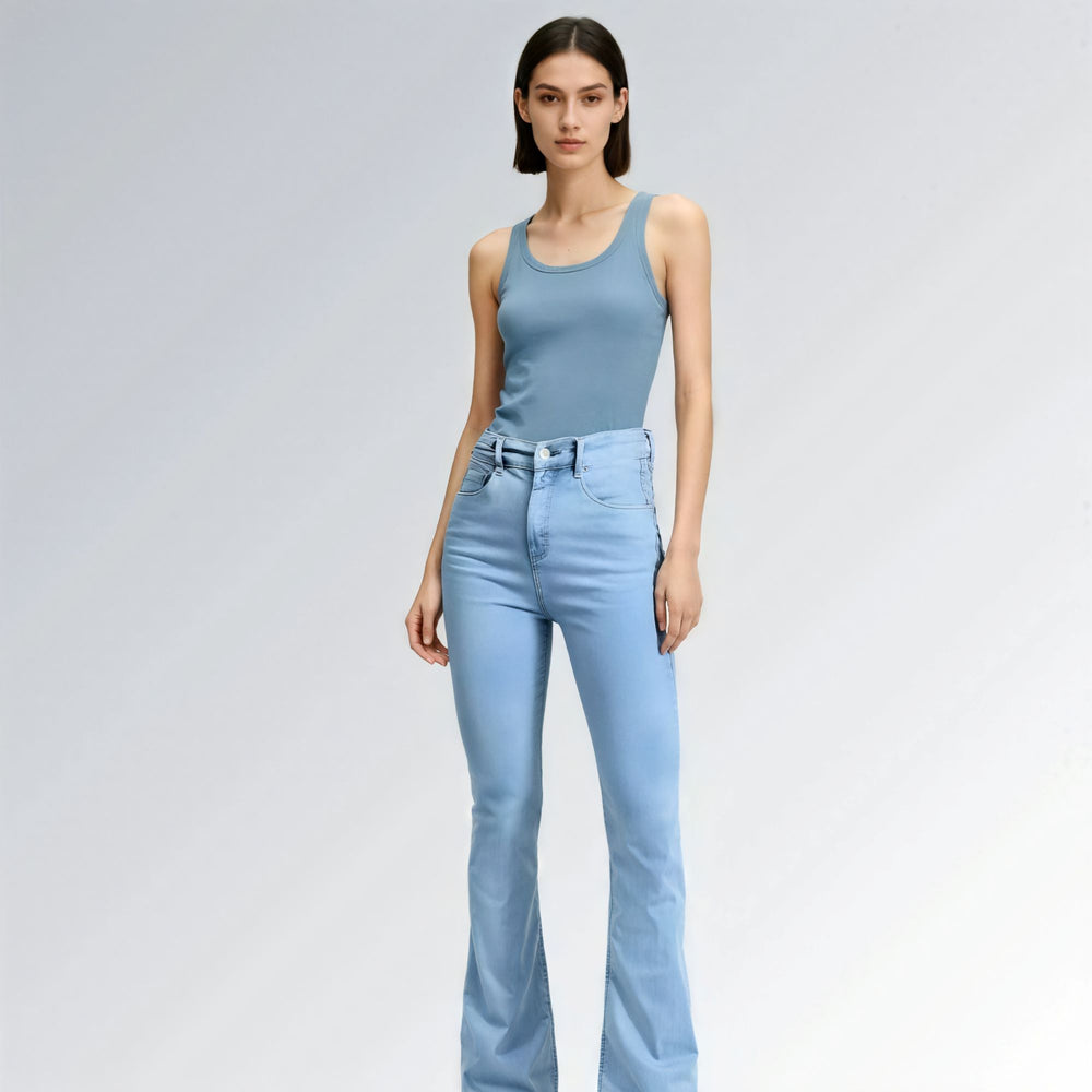 Calça Jeans Flare Demin - JZ NEW MODA