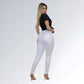 Calça Jeans Skinny Branca Feminina Confort Jz New Moda