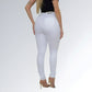 Calça Jeans Skinny Branca Feminina Confort Jz New Moda