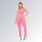 Calça Legging Academia Levanta e Empina Bumbum Fitness Feminina Cintura Alta Rosa Jz new moda