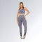 Calça Legging Fitness Cinza Azul Feminino Jz New Moda