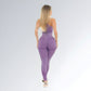 Calça Legging Fitness Roxa Feminina Jz New Moda