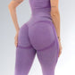 Calça Legging Fitness Roxa Feminina Jz New Moda