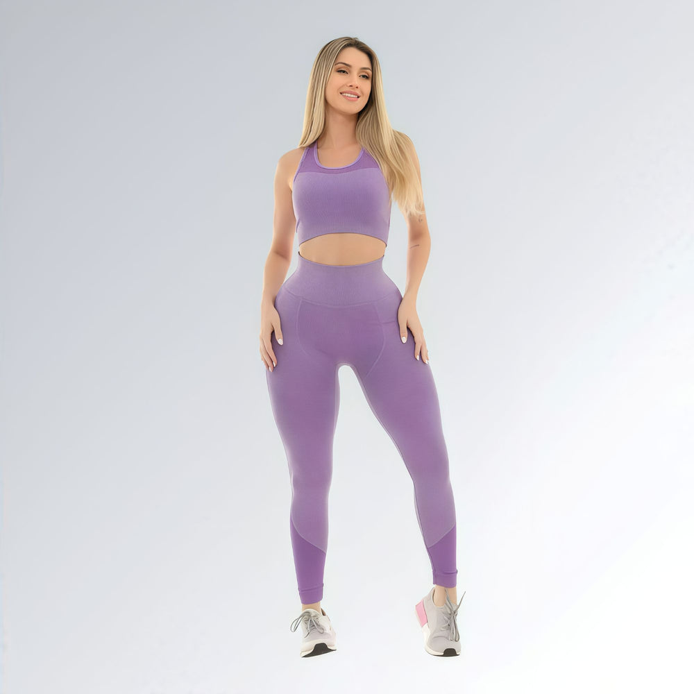 Calça Legging Fitness Roxa Feminina Jz New Moda